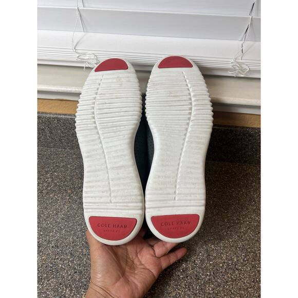 Cole Haan ZeroGrand Mens Sz 11 W Shoes Gray Nubuck Casual Comfort Oxford Lace Up - Picture 9 of 11